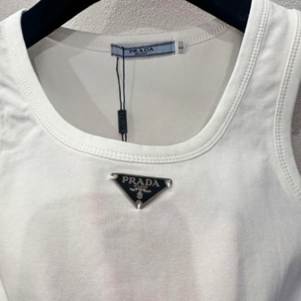 PRADA White Tank Top - Picture 3 of 4